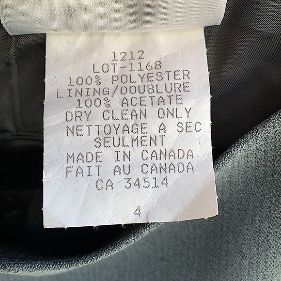 Women’s Formal Sage Dress and Blazer Vintage - Picture 6 of 13